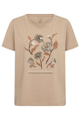 SoyaConcept - SC-Rina 30 Art T-shirt - Camel SoyaConcept - SC-Rina 30 Art T-shirt - Camel