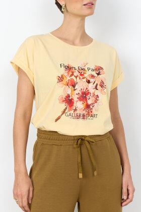 SoyaConcept - SC-Rina FP 18 T-shirt - Gul SoyaConcept - SC-Rina FP 18 T-shirt - Gul