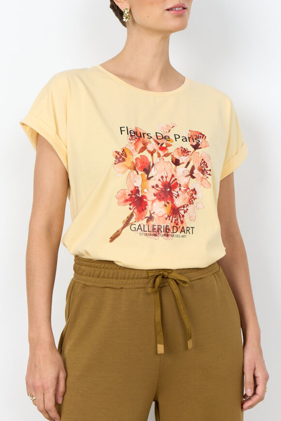 SoyaConcept - SC-Rina FP 18 T-shirt - Gul
