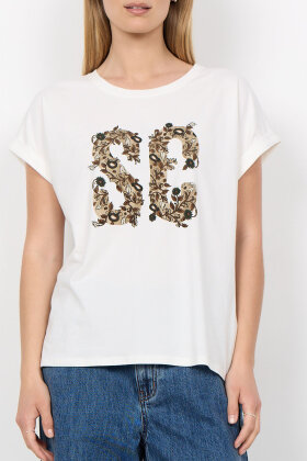 SoyaConcept - SC-Rina 31 Art T-shirt - Camel SoyaConcept - SC-Rina 31 Art T-shirt - Camel
