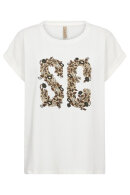 SoyaConcept - SC-Rina 31 Art T-shirt - Camel