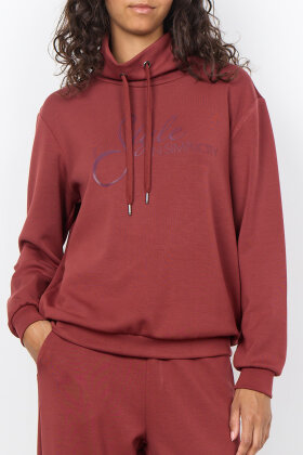 SoyaConcept - SC-Banu 329 Art Sweater - Rød SoyaConcept - SC-Banu 329 Art Sweater - Rød