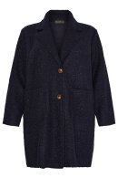 No.1 by OX - Boucle Jakke - Loose Fit - Marine