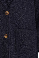 No.1 by OX - Boucle Jakke - Loose Fit - Marine