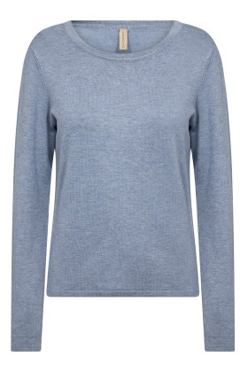 SoyaConcept - SC-Dollie 823 Pullover - Lyseblå Melange SoyaConcept - SC-Dollie 823 Pullover - Lyseblå Melange