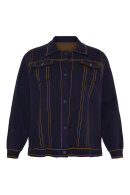 No.1 by OX - Knitted Jeans Cardigan - Blå/Navy No.1 by OX - Knitted Jeans Cardigan - Blå/Navy