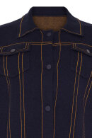 No.1 by OX - Knitted Jeans Cardigan - Blå/Navy No.1 by OX - Knitted Jeans Cardigan - Blå/Navy