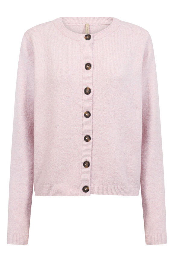 SoyaConcept - SC-Orlean 2 - Strik Cardigan - Rosa SoyaConcept - SC-Orlean 2 - Strik Cardigan - Rosa