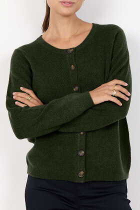 SoyaConcept - SC-Orlean 2 - Strik Cardigan - Grøn SoyaConcept - SC-Orlean 2 - Strik Cardigan - Grøn