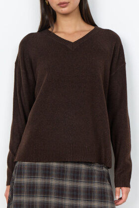 SoyaConcept - SC-Orlean 15 V-Pullover - Brun SoyaConcept - SC-Orlean 15 V-Pullover - Brun