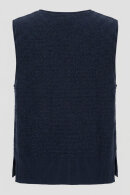Lind - LiSienna Pullover Strikvest - Navy Lind - LiSienna Pullover Strikvest - Navy