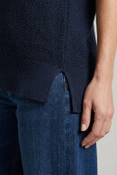 Lind - LiSienna Pullover Strikvest - Navy Lind - LiSienna Pullover Strikvest - Navy