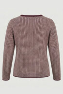 Lind - LiJuliet Pullover Mønstret - Vinrød