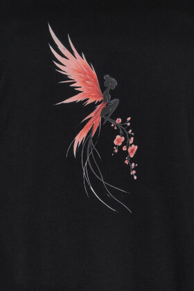 No.1 by OX - T-shirt Tinkerbell - Sort