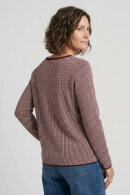 Lind - LiJuliet Pullover Mønstret - Vinrød