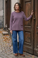Lind - LiJuliet Pullover Mønstret - Vinrød