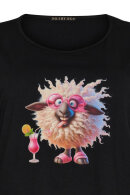No.1 by OX - T-shirt Crazy Lamb - Sort