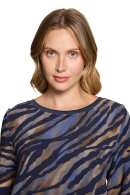 Betty Barclay - Bluse Ribstrikket - Blå Betty Barclay - Bluse Ribstrikket - Blå