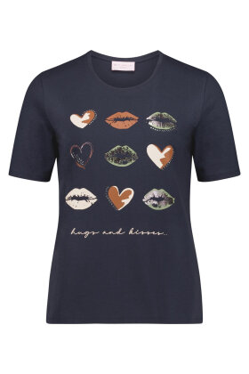 Betty Barclay - T-shirt Kiss - Navy