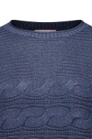 Betty Barclay - Lurex Strik Pullover - Navy