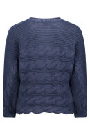 Betty Barclay - Lurex Strik Pullover - Navy