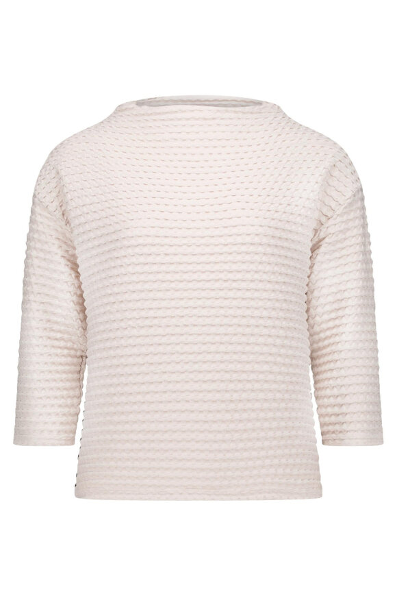Betty Barclay - Mønstret Sweatshirt - Sand Betty Barclay - Mønstret Sweatshirt - Sand