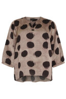 No.1 by OX - Bluse Big Dots Bluse - Camel