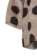 No.1 by OX - Bluse Big Dots Bluse - Camel