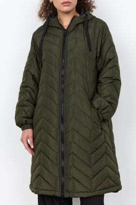 SoyaConcept - SC-Fenya 81 - Quilt Vinterjakke - Grøn