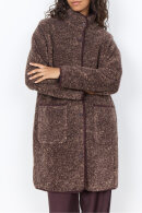 SoyaConcept - SC-Gertrud 5 - Fleece Boucle Jakke - Brun SoyaConcept - SC-Gertrud 5 - Fleece Boucle Jakke - Brun