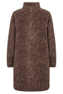 SoyaConcept - SC-Gertrud 5 - Fleece Boucle Jakke - Brun SoyaConcept - SC-Gertrud 5 - Fleece Boucle Jakke - Brun