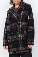 SoyaConcept - SC-Gisa 2 - Uld Boucle Jakke - Sort SoyaConcept - SC-Gisa 2 - Uld Boucle Jakke - Sort