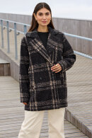 SoyaConcept - SC-Gisa 2 - Uld Boucle Jakke - Sort SoyaConcept - SC-Gisa 2 - Uld Boucle Jakke - Sort
