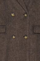 No.1 by OX - Wool Coat - Klassisk - Brun Melange No.1 by OX - Wool Coat - Klassisk - Brun Melange