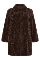 No.1 by OX - Fake Fur Coat - Brun No.1 by OX - Fake Fur Coat - Brun