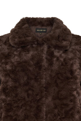 No.1 by OX - Fake Fur Coat - Brun