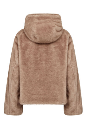 SoyaConcept - SC-Haye 3 Fake Fur Jakke - Camel