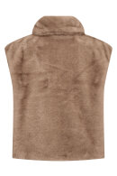 SoyaConcept - SC-Haye 1 Fake Fur Overtøjsvest - Camel SoyaConcept - SC-Haye 1 Fake Fur Overtøjsvest - Camel