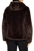 Betty Barclay - Vendbar Jakke - Blank & Fake Fur - Brun/Sort Betty Barclay - Vendbar Jakke - Blank & Fake Fur - Brun/Sort
