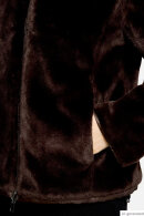 Betty Barclay - Vendbar Jakke - Blank & Fake Fur - Brun/Sort Betty Barclay - Vendbar Jakke - Blank & Fake Fur - Brun/Sort