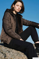 Betty Barclay - Vendbar Jakke - Blank & Fake Fur - Brun/Sort Betty Barclay - Vendbar Jakke - Blank & Fake Fur - Brun/Sort