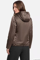 Betty Barclay - Vendbar Jakke - Blank & Fake Fur - Brun/Sort Betty Barclay - Vendbar Jakke - Blank & Fake Fur - Brun/Sort