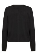 SoyaConcept - SC-Hannele 2 Cardigan - Sort Meleret SoyaConcept - SC-Hannele 2 Cardigan - Sort Meleret