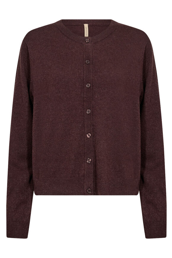 SoyaConcept - SC-Hannele 2 Cardigan - Brun Meleret SoyaConcept - SC-Hannele 2 Cardigan - Brun Meleret