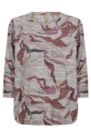 SoyaConcept - SC-Galina AOP 78 T-shirt - Rød SoyaConcept - SC-Galina AOP 78 T-shirt - Rød