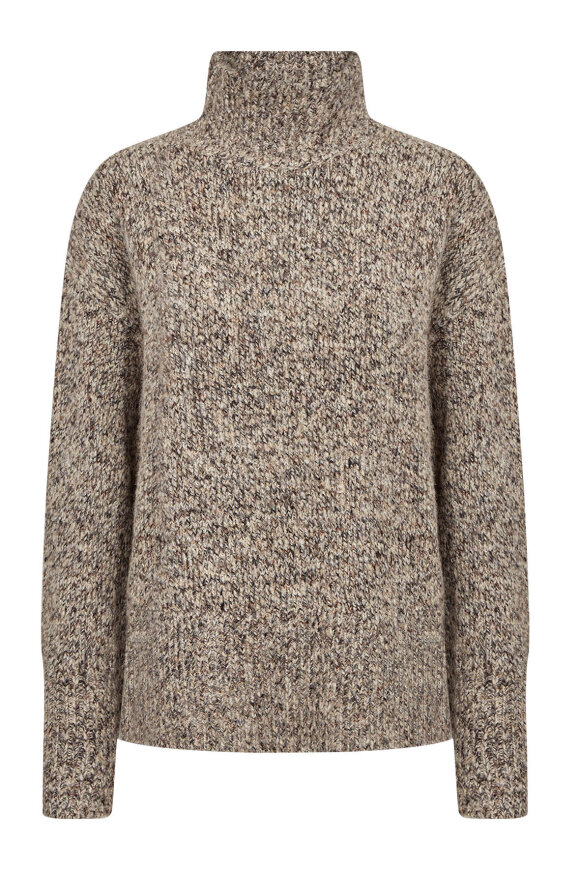 SoyaConcept - SC-Halina YD 2 Strik Pullover - Brun SoyaConcept - SC-Halina YD 2 Strik Pullover - Brun