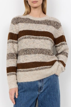 SoyaConcept - SC-Halina YD 1 Strik Pullover - Brun