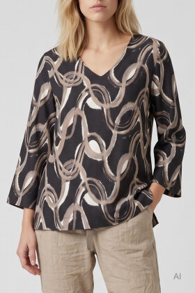 Elton - ETParis Bluse - Sort Elton - ETParis Bluse - Sort