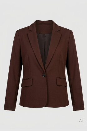 Elton - ETNoella Blazer Jakke - Brun Elton - ETNoella Blazer Jakke - Brun