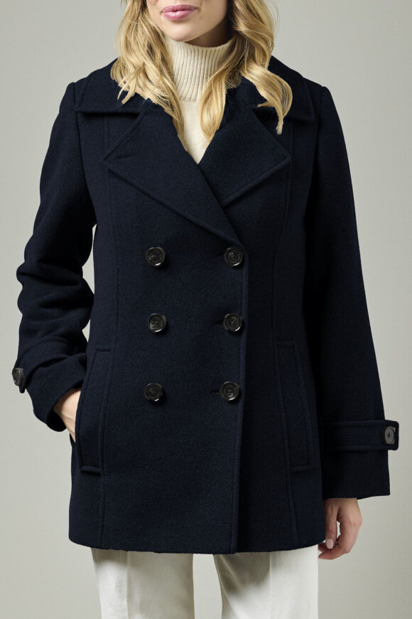 Junge - Orkide Uld Jakke - Navy Junge - Orkide Uld Jakke - Navy